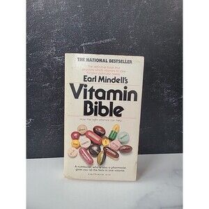 Earl Mindell Vitamin Bible Paperback